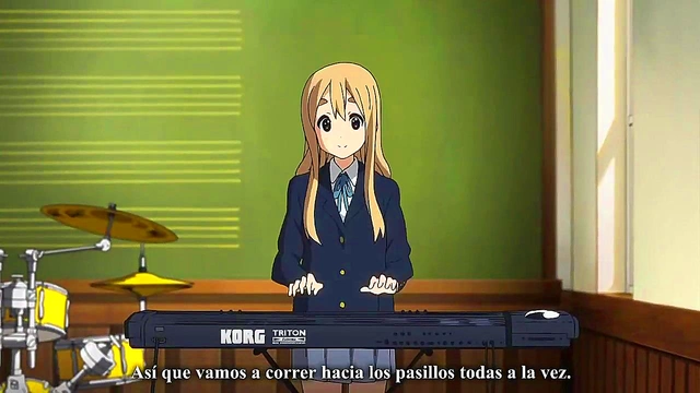 K-ON! Anime Girls Rock Out With Sexy Music And Steamy Moments