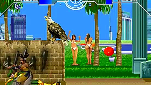 Hentai Fighter Queen Battles Intense Mugen Action With Sexy Moves