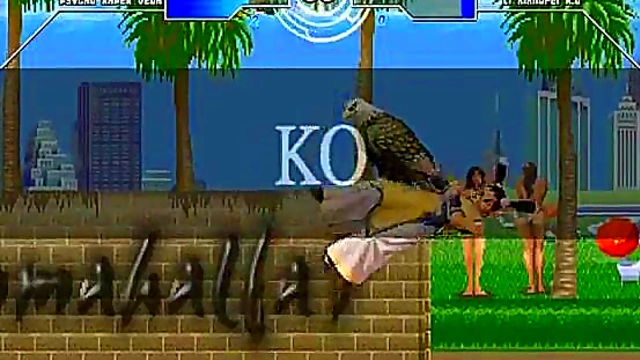 Hentai Fighter Queen Battles Intense Mugen Action With Sexy Moves