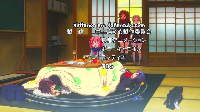 Romantic Chuunibyou Anime Couple Share Intense Passionate Moments