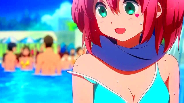 Romantic Chuunibyou Anime Couple Share Intense Passionate Moments