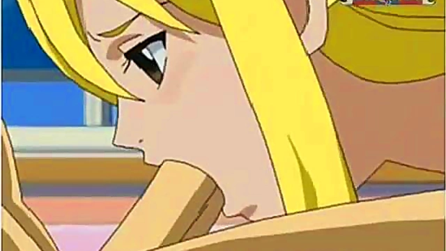 Lucy x Natsu – Fairy Tale Seduction With Big Boobs Blowjob Action