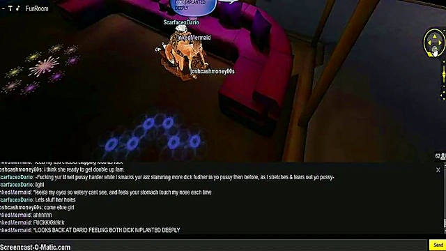 Inked CMC Nite – 3D Anime Game Porn With IMVU Characters Getting Wild