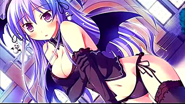 Kawaii Anime Babe Seduces With Sexy Service And Fan Pleasing Action