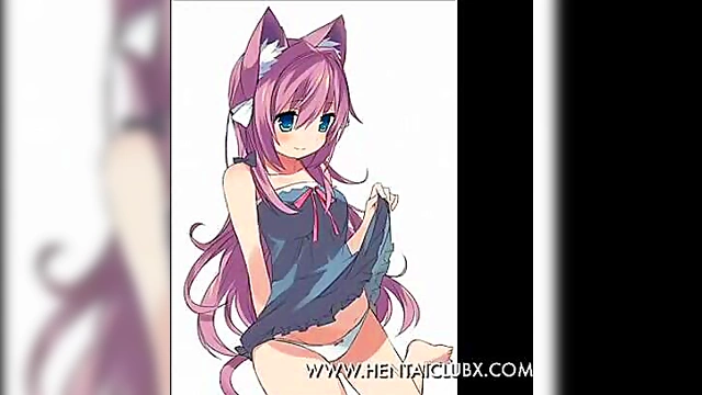 Kawaii Anime Babe Seduces With Sexy Service And Fan Pleasing Action