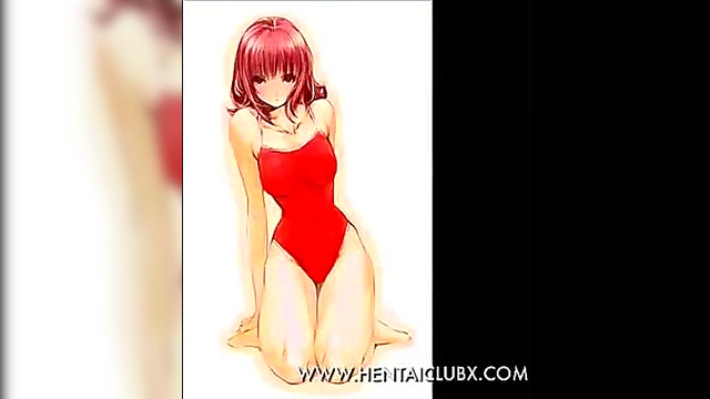 Kawaii Anime Babe Seduces With Sexy Service And Fan Pleasing Action