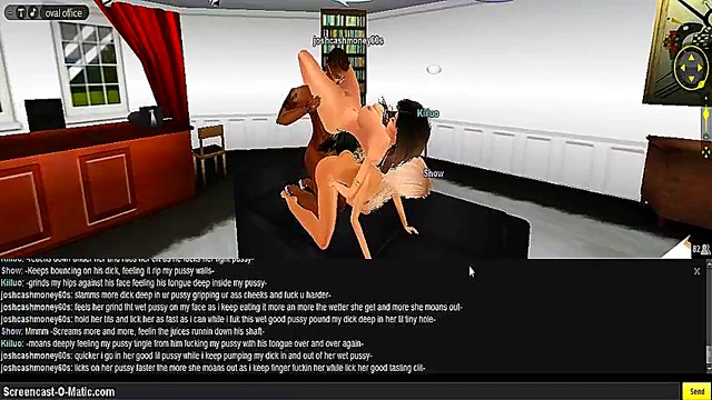 Hentai 3D Animation – Steamy Threesome Adventure With Game Characters