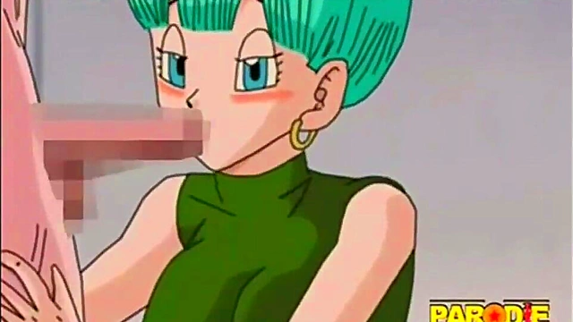 Horny Bulma Tributes Dragon Ball Z With Anime Hentai Action