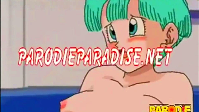 Horny Bulma Tributes Dragon Ball Z With Anime Hentai Action