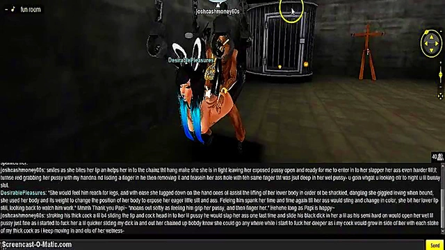 Hentai Game Babe Submits to BDSM DP Action in 3D Animation