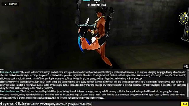 Hentai Game Babe Submits to BDSM DP Action in 3D Animation