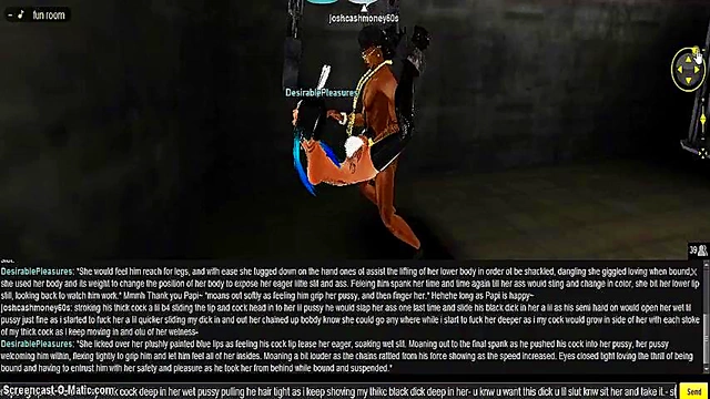 Hentai Game Babe Submits to BDSM DP Action in 3D Animation