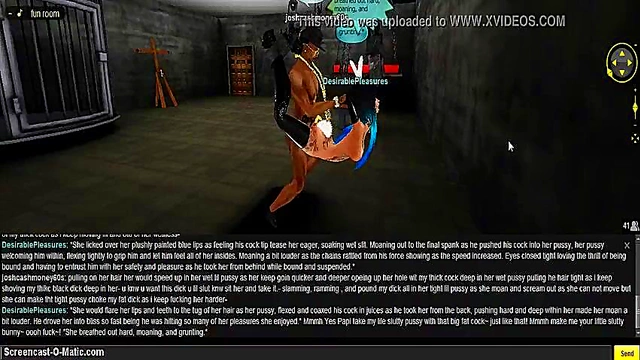 Hentai Game Babe Submits to BDSM DP Action in 3D Animation