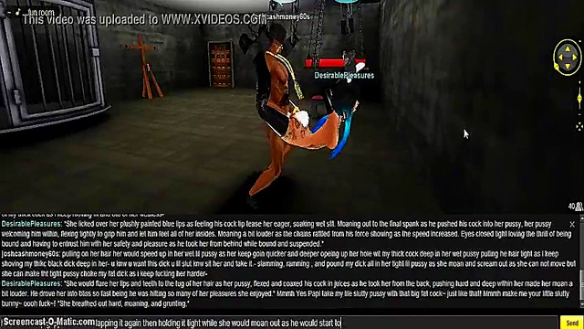 Hentai Game Babe Submits to BDSM DP Action in 3D Animation
