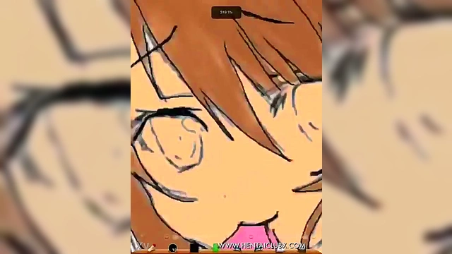 Cute Ecchi Girl Seduces With Colorful Charm For Hot Hentai Action