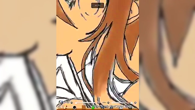 Cute Ecchi Girl Seduces With Colorful Charm For Hot Hentai Action