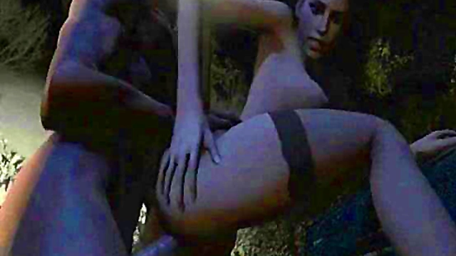 Evil Excella Gionne Punished in 3D Hentai Game Animation