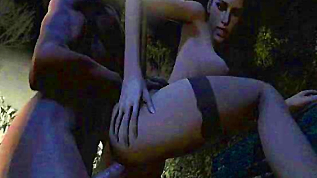 Evil Excella Gionne Punished in 3D Hentai Game Animation