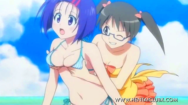 Bikini-clad Ecchi Girls Serve Up Naughty Fun in Anime Paradise