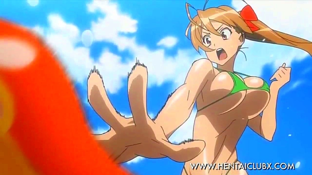 Bikini-clad Ecchi Girls Serve Up Naughty Fun in Anime Paradise