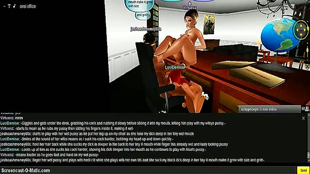 Mari Luci 3D Anime Threesome Adventure With Game Friends