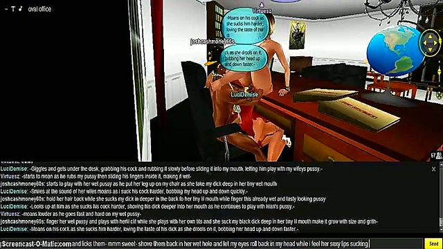 Mari Luci 3D Anime Threesome Adventure With Game Friends