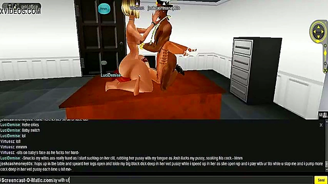 Mari Luci 3D Anime Threesome Adventure With Game Friends