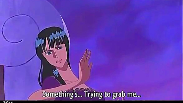 Nico Robin Seduces Lion-Man for Intense One Piece Hentai Action