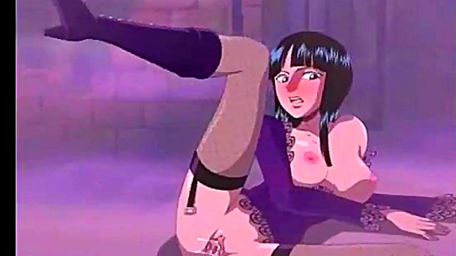 Nico Robin Seduces Lion-Man for Intense One Piece Hentai Action