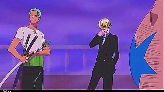 Nico Robin Seduces Lion-Man for Intense One Piece Hentai Action