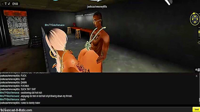 Tyga DMV 3D Anime Game Porn – Hot IMVU Couple Animation Action