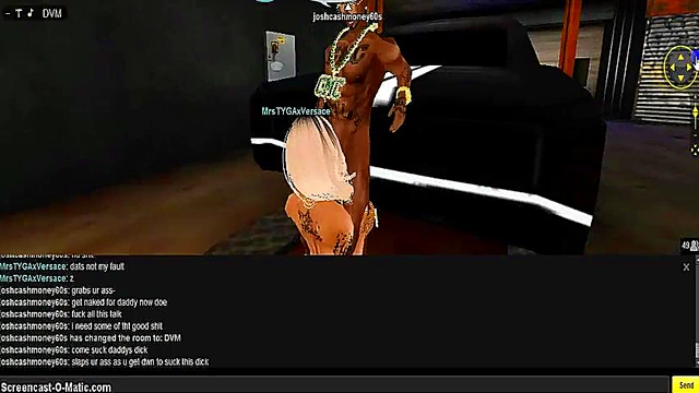 Tyga DMV 3D Anime Game Porn – Hot IMVU Couple Animation Action