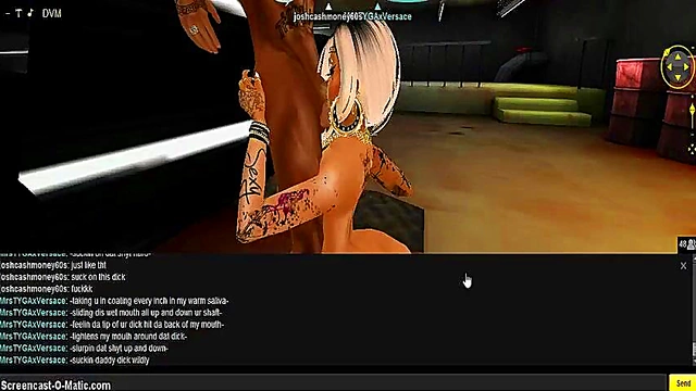 Tyga DMV 3D Anime Game Porn – Hot IMVU Couple Animation Action