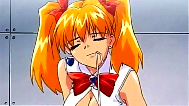 Cute Redhead Dominates Sexy Hentai Video With Intense Anime Action