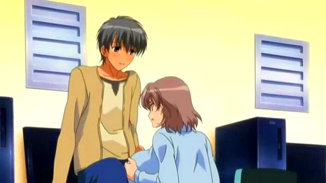 Huge Titty Hentai Babe Shows Off Her Big Boobs In Sexy Anime Scene