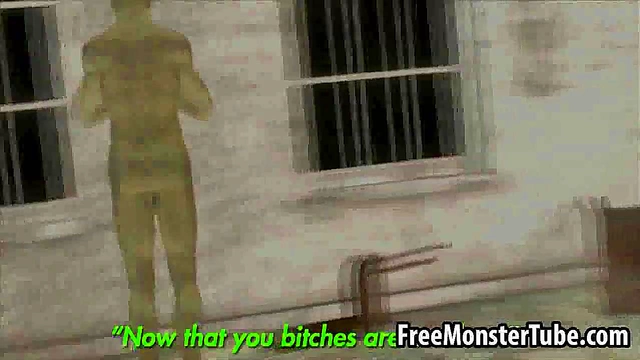 Short-Haired 3D Babe Sucks Zombie's Dick In Bizarre Anime Blowjob Session