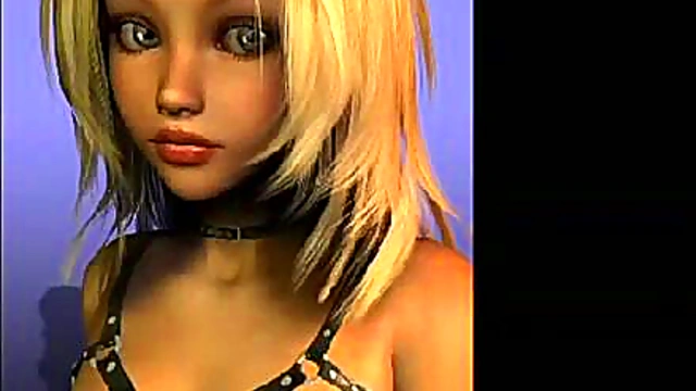 Huge-Titted Cyber Girl With Pigtails Nails Hardcore 3D Blowjob Fetish