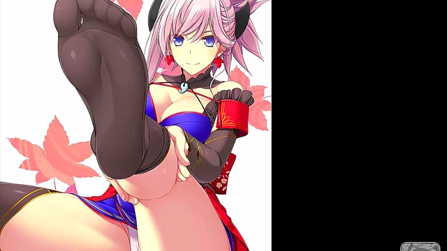 Horny Anime Chick Seduces With Foot Fetish Jerk Off Challenge