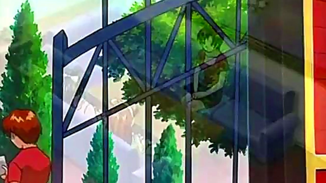 Haitoku No Shoujyo Anime Girl Seduces With Cartoon Erections & Blowjob Fun