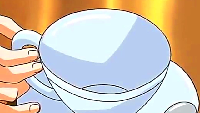 Haitoku No Shoujyo Anime Girl Seduces With Cartoon Erections & Blowjob Fun