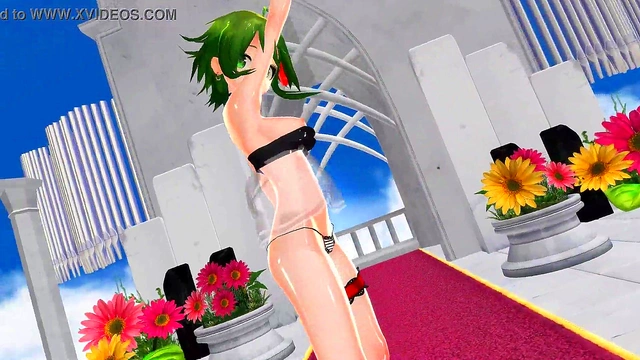 GUMI’s Seductive 3D Anime Dance Performance Unveiled Completely Naked
