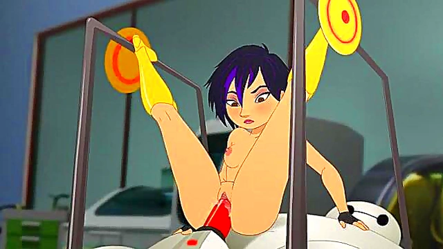 BigHero6 Hentai Heroine Rides Big Dick For Juicy Release