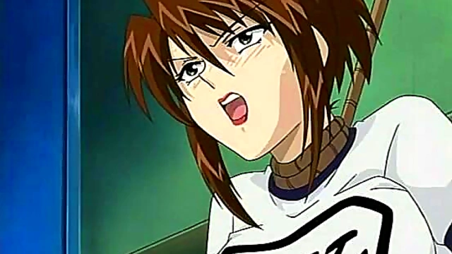 Sexy Anime Chick Pleased By Three Guys In Hot Hentai Action