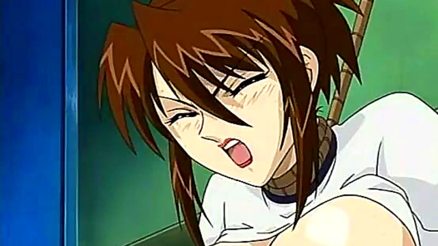 Sexy Anime Chick Pleased By Three Guys In Hot Hentai Action