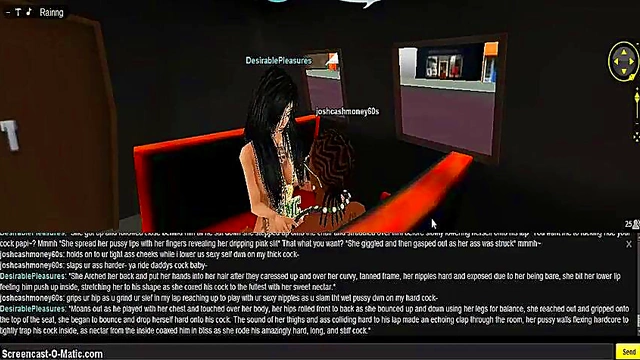 Hentai Game IMVU – 3D Animated Girl Gets DP Trained For Hot Porn Action
