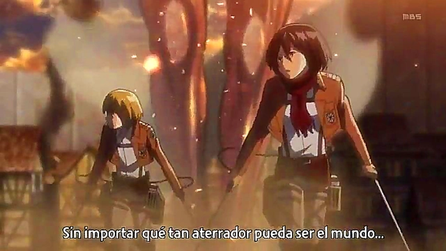 Shingeki No Kyojin Anime Couple Engage In Hot Shonen Hentai Action