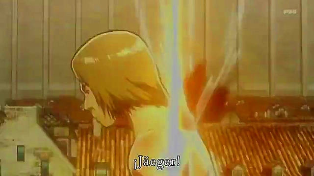 Shingeki No Kyojin Anime Couple Engage In Hot Shonen Hentai Action