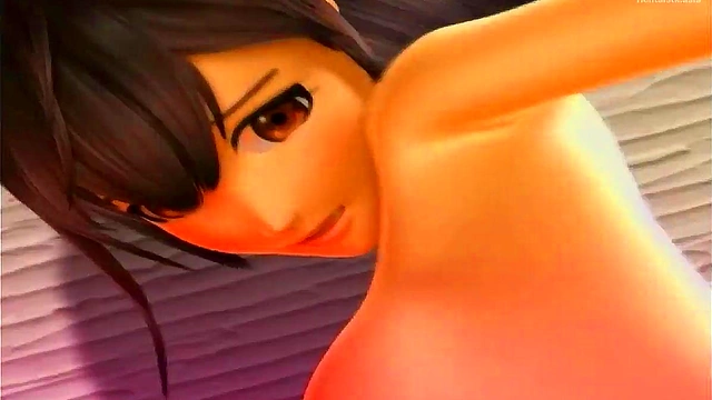 Himei Himeragi Strikes Back With Seductive Blowjob In Anime Hentai