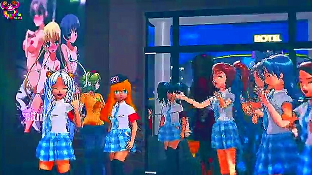 Happy Happy 3D Hentai Couple Enjoy Intense Sexual Adventure Together