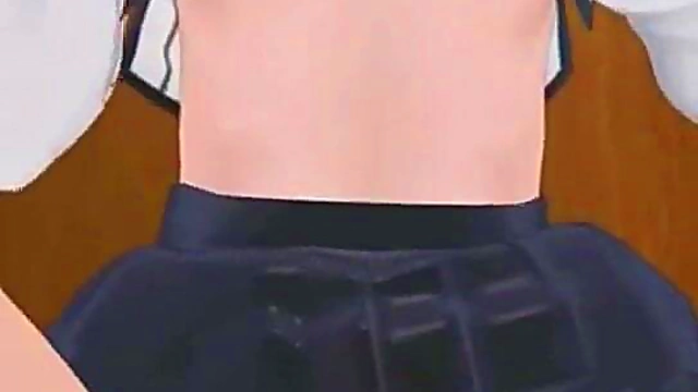 3D Hentai Babe Seduces With Her Sexy Curves And Hot Blowjob Action